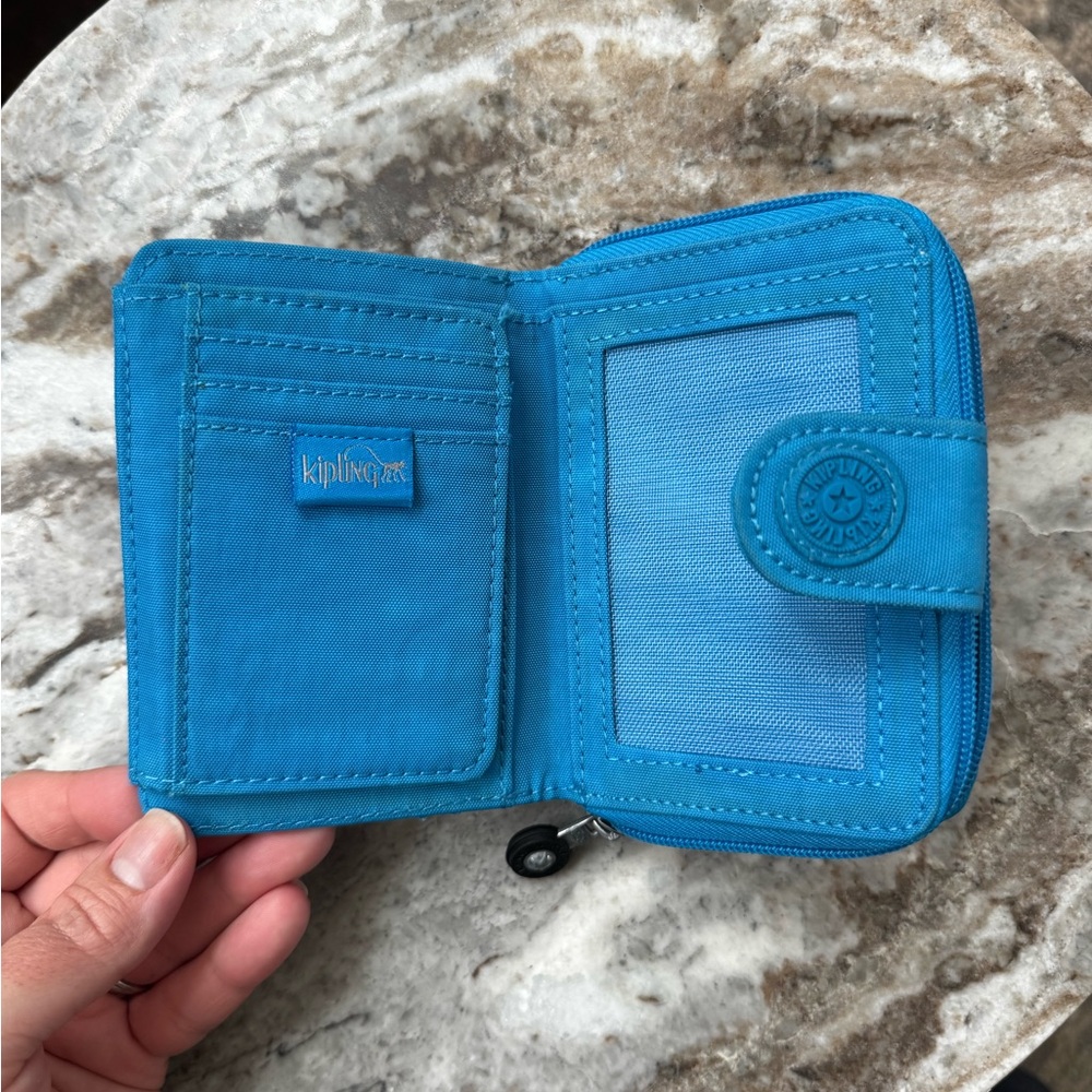 Kipling Turquoise Wallet - Picture 2 of 3